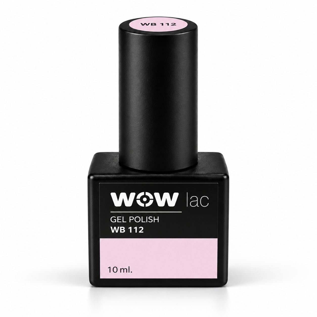 WB 112 WowLac 10ml Renkli Base Color Base Cout Pastel Pembe
