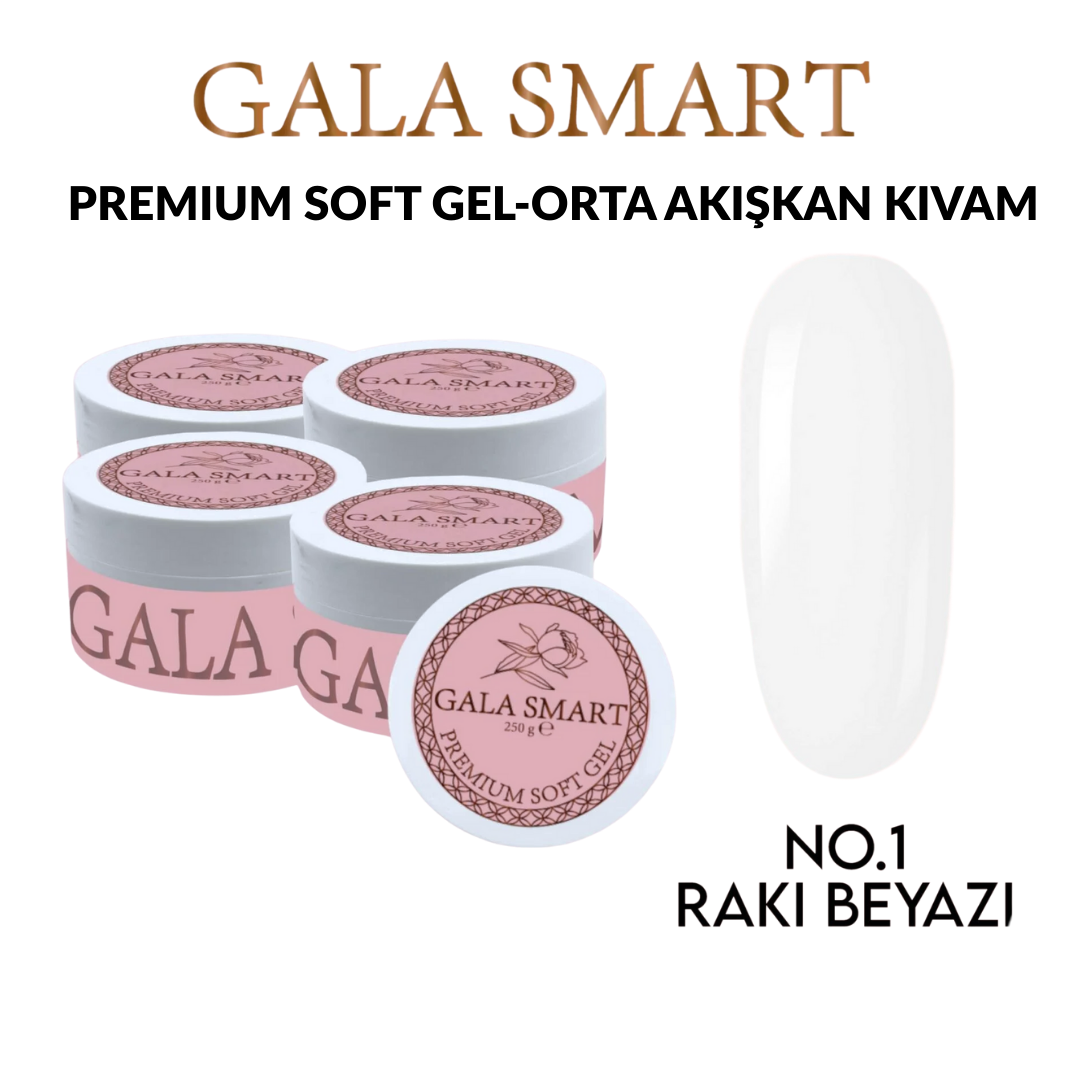 Premium Gel - Eko Paket 1000 G - No:1 Rakı Beyazı
