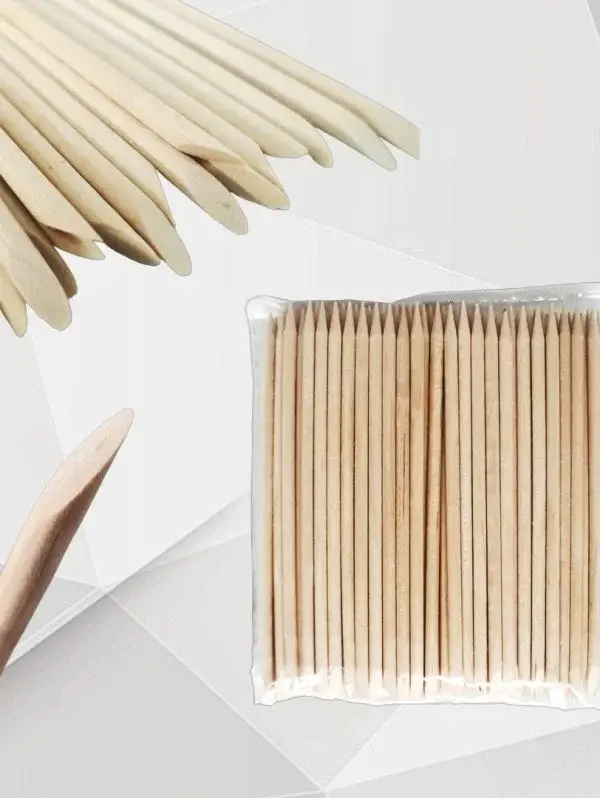 Portakal Manikür Çubuğu-100'Lü Paket