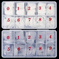 Yarım Ay Tips Numaralı Şeffaf Renk