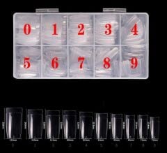 Yarım Ay Tips Numaralı Şeffaf Renk