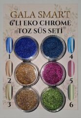Gala Smart - 6 Lı Krom Toz Eko Paket