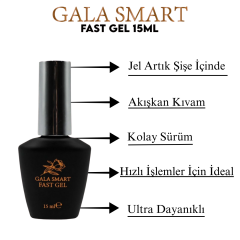 Gala Smart - Fast Gel 15 Ml - No:6