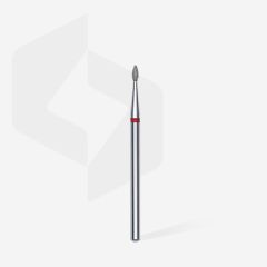 Elmas Küre Freze, Kırmızı, Çap 1,6 Mm, Çalışma Kısmı 4 Mm