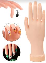 Kauçuk Parmaklı El Mankeni -Hareketli