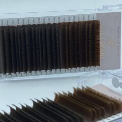 Gala Fast Fun Kahverengi(Brown) 0.07 D Mix İpek Kirpik