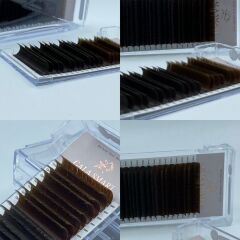 Gala Fast Fun Kahverengi(Brown) 0.07 D Mix İpek Kirpik