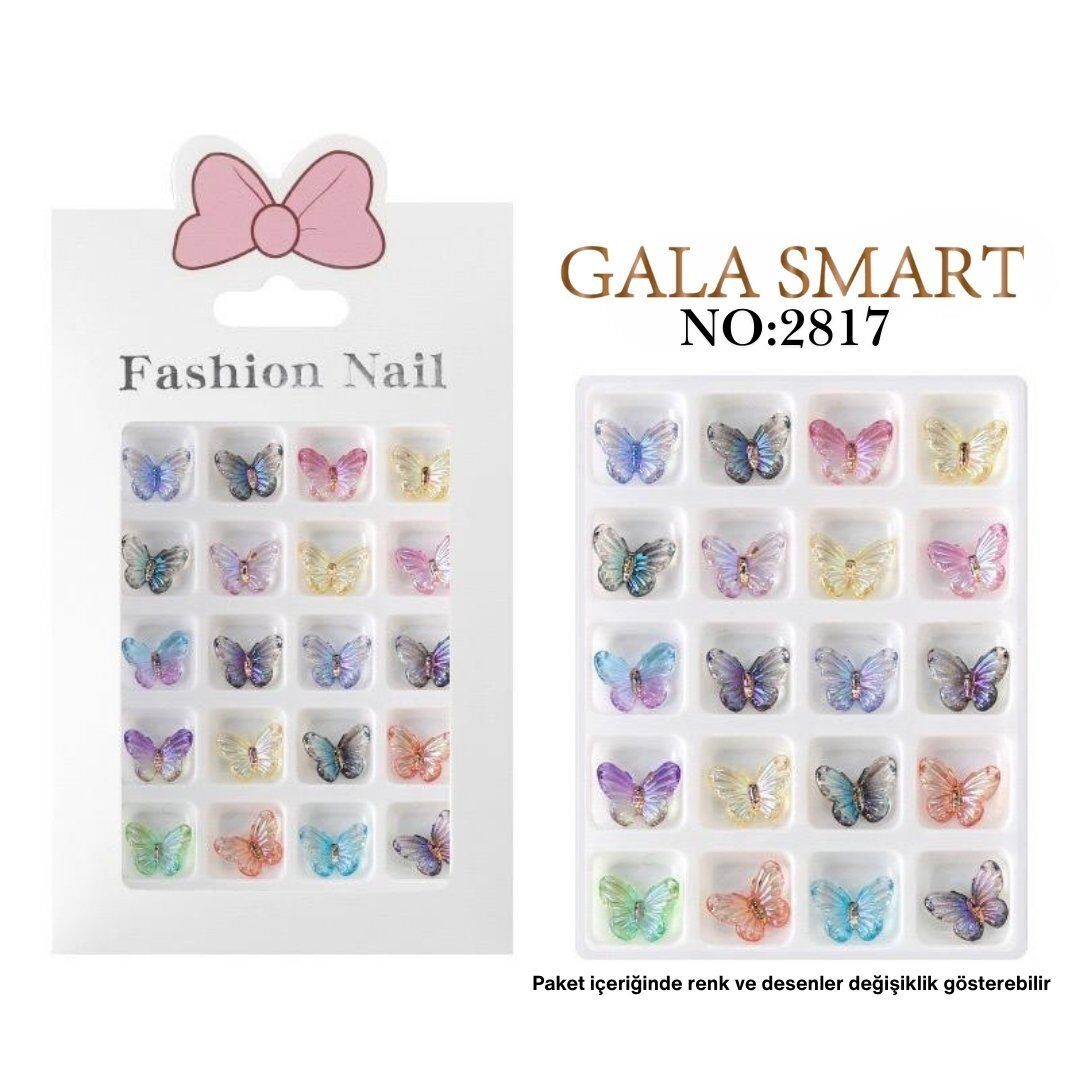 3D Charm Süsleme Nail Art 2817