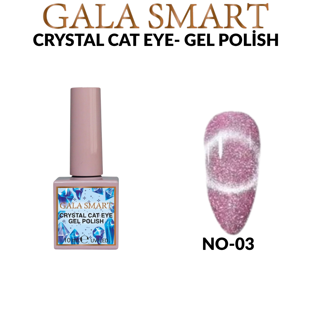 Crystal Cat Eye Gel Polish  10 Ml No:03