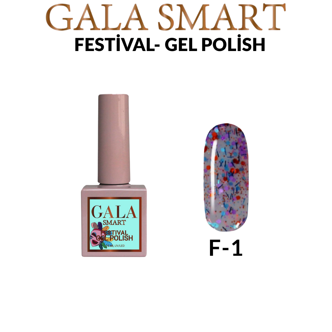 Gala Smart - Festival Kalıcı Oje - F1