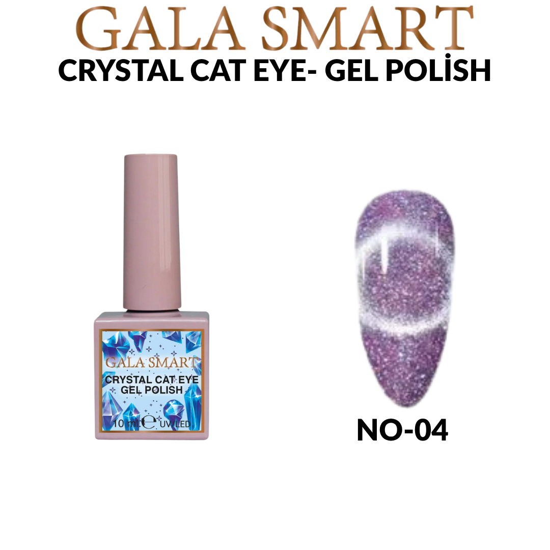 Crystal Cat Eye Gel Polish 10 Ml No:04