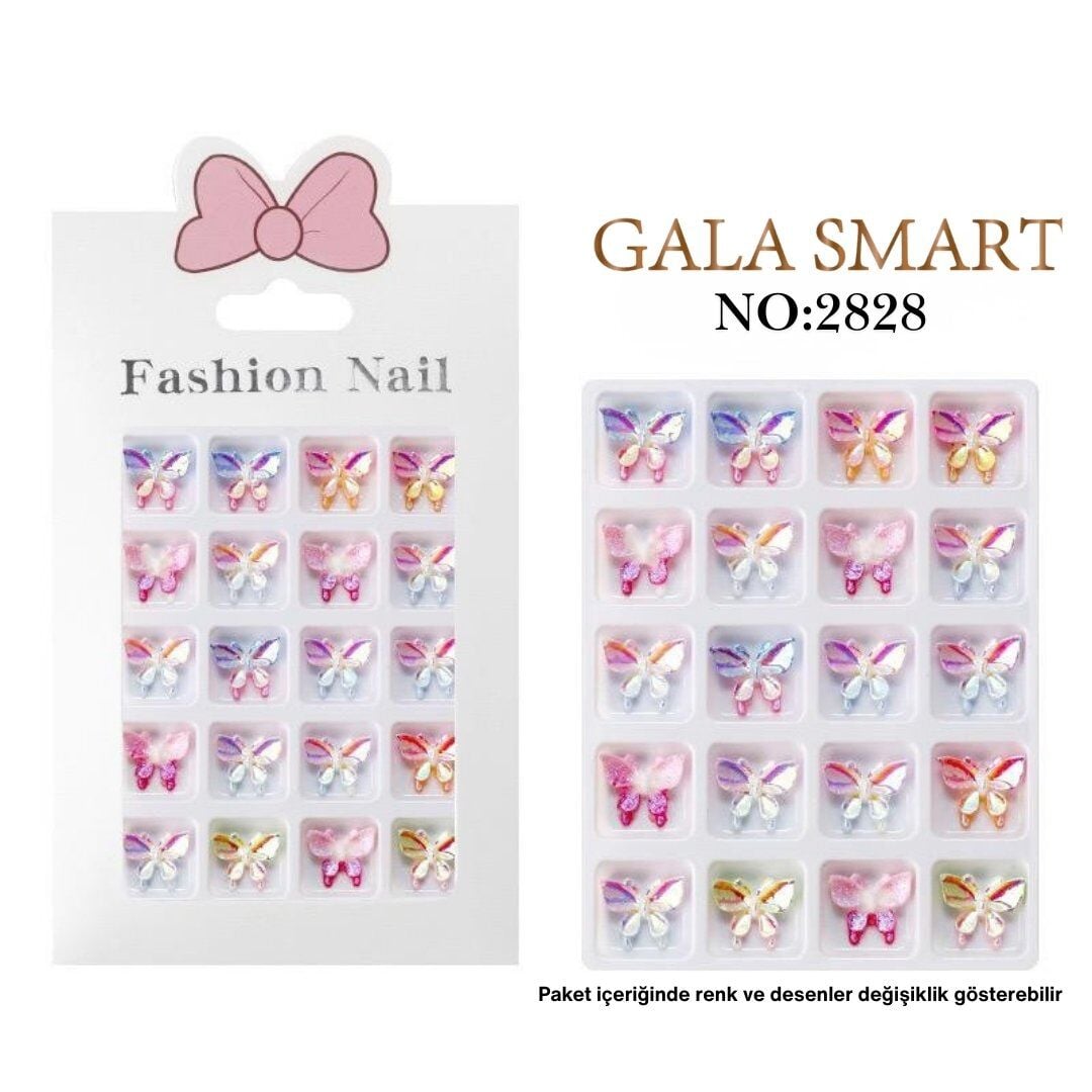 3D Charm Süsleme Nail Art 2828
