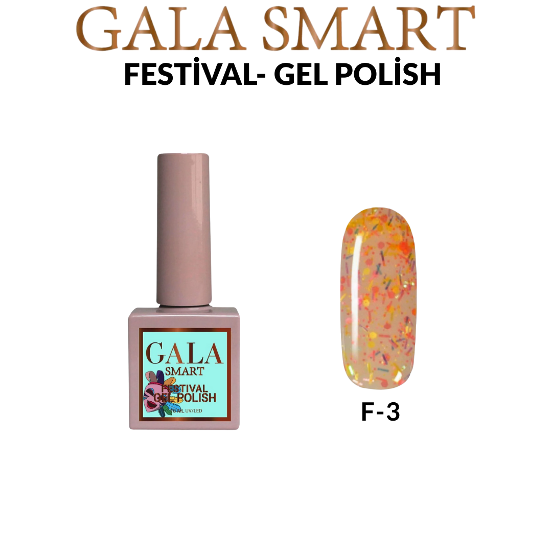 Gala Smart - Festival Kalıcı Oje - F3
