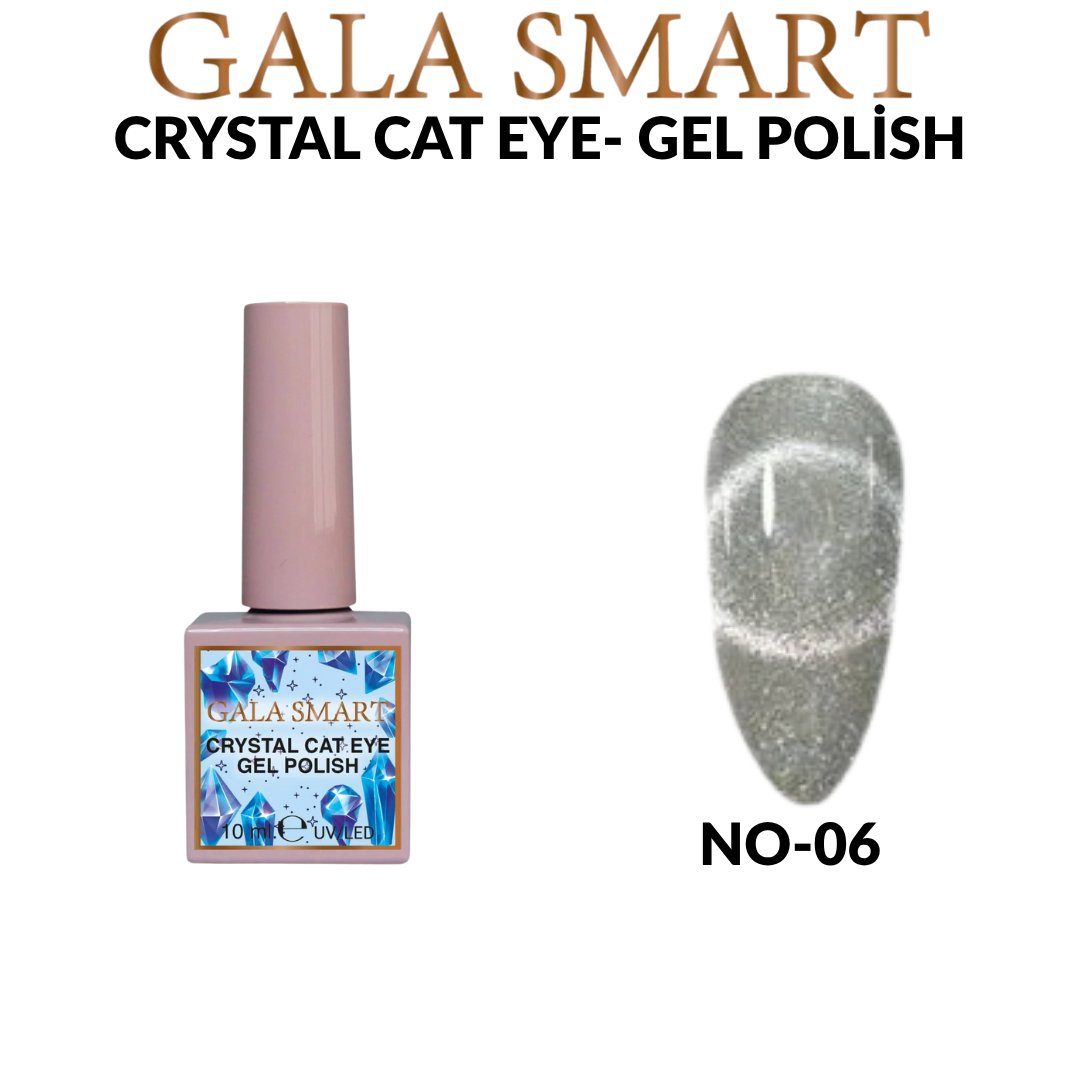 Crystal Cat Eye Gel Polish  10 Ml No:06