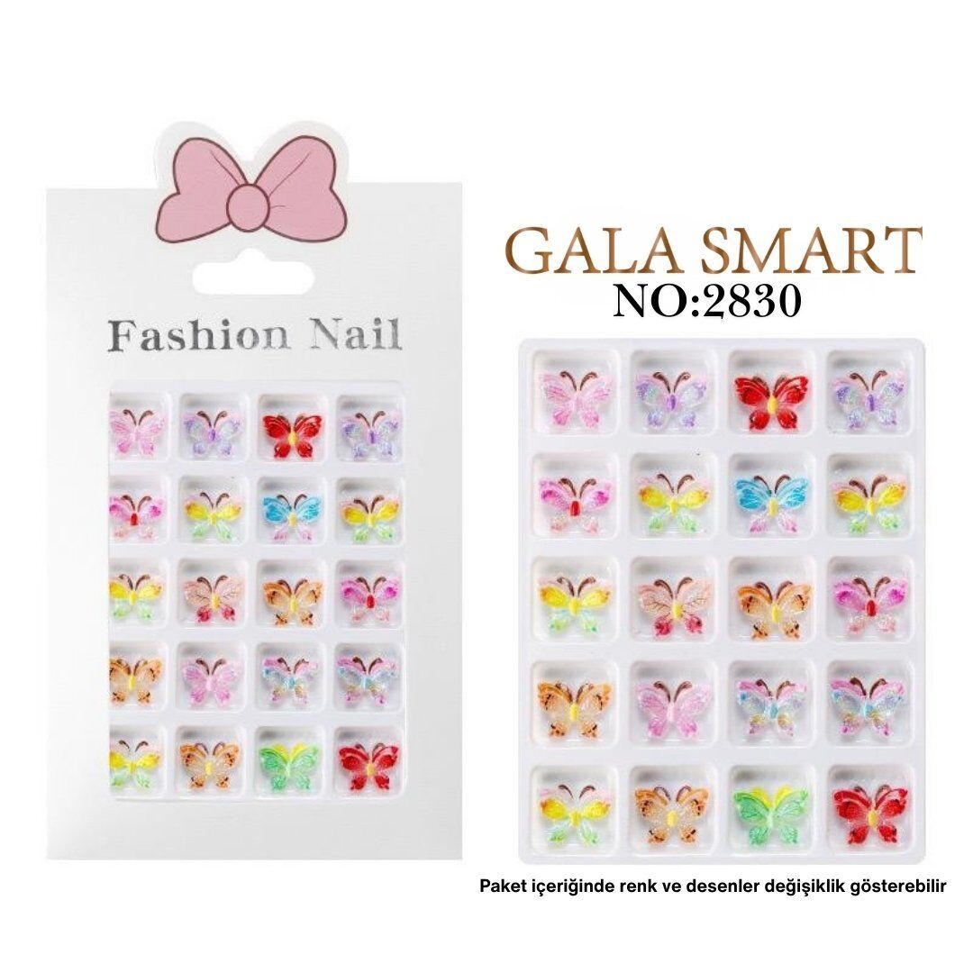 3D Charm Süsleme Nail Art 2830