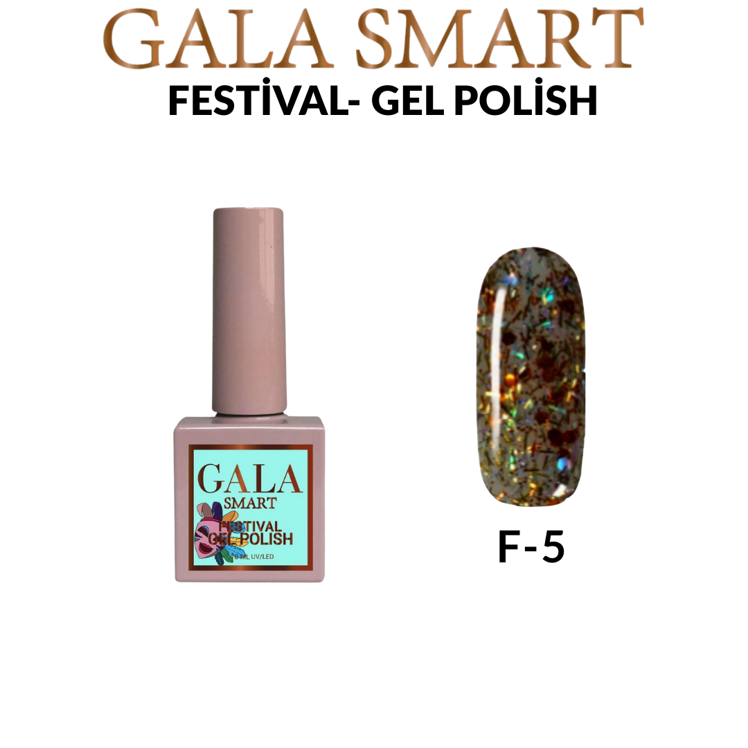 Gala Smart - Festival Kalıcı Oje - F5