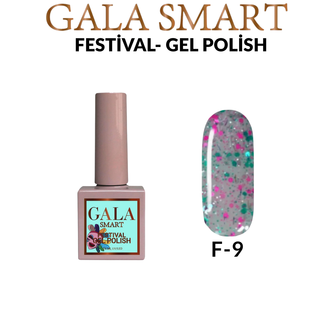 Gala Smart - Festival Kalıcı Oje - F9