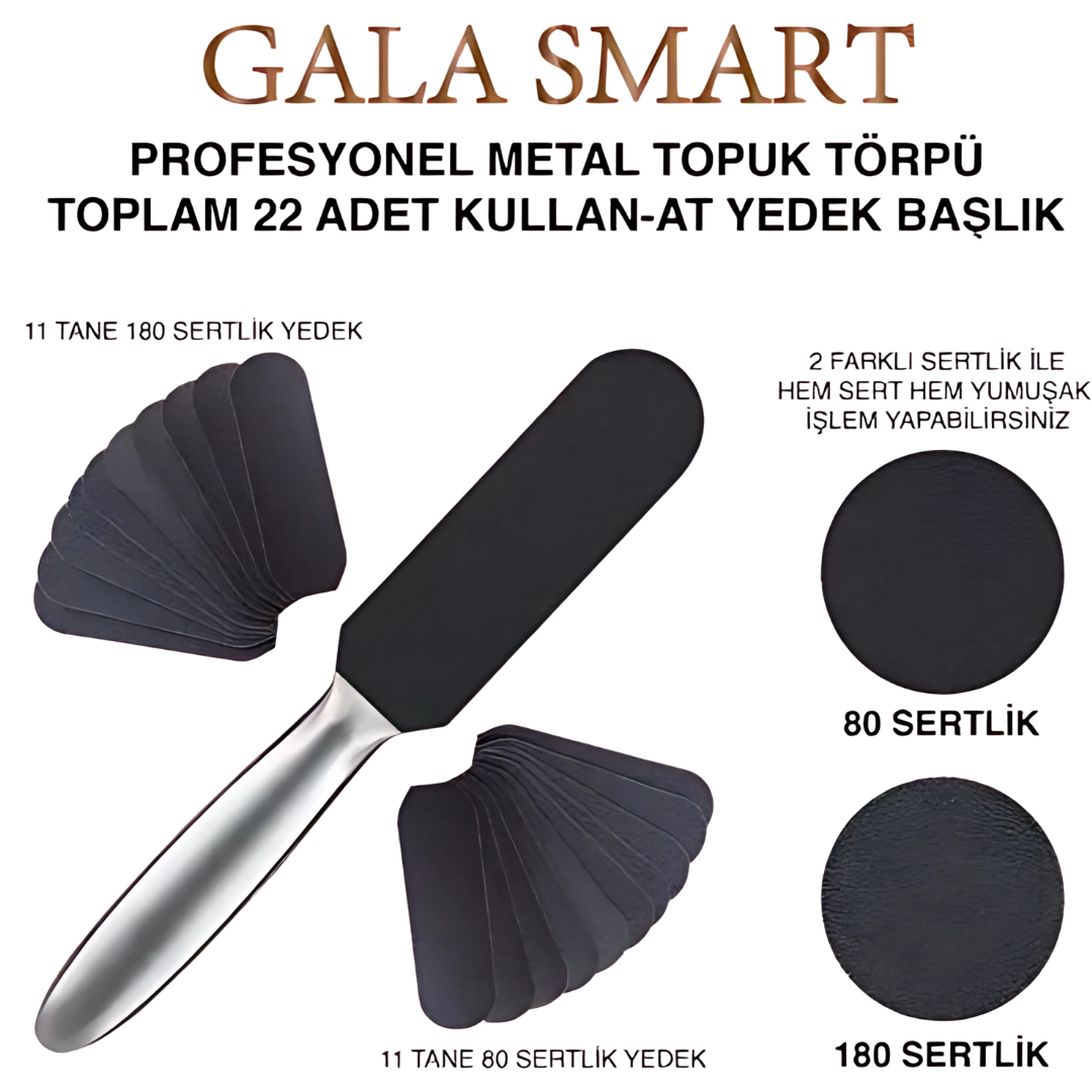 Gala Smart Topuk Törpü Başlık + 22 Yedek