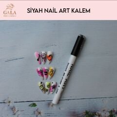 Gala Smart Nail Art Çizim Kalemi Siyah Renk