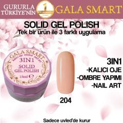 Gala Solıd Gel Polısh 15 Ml No 204