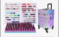 Shelby 300 Renk Kalıcı Oje Seti 10 ml | Profesyonel Cip Taşıma Valizi