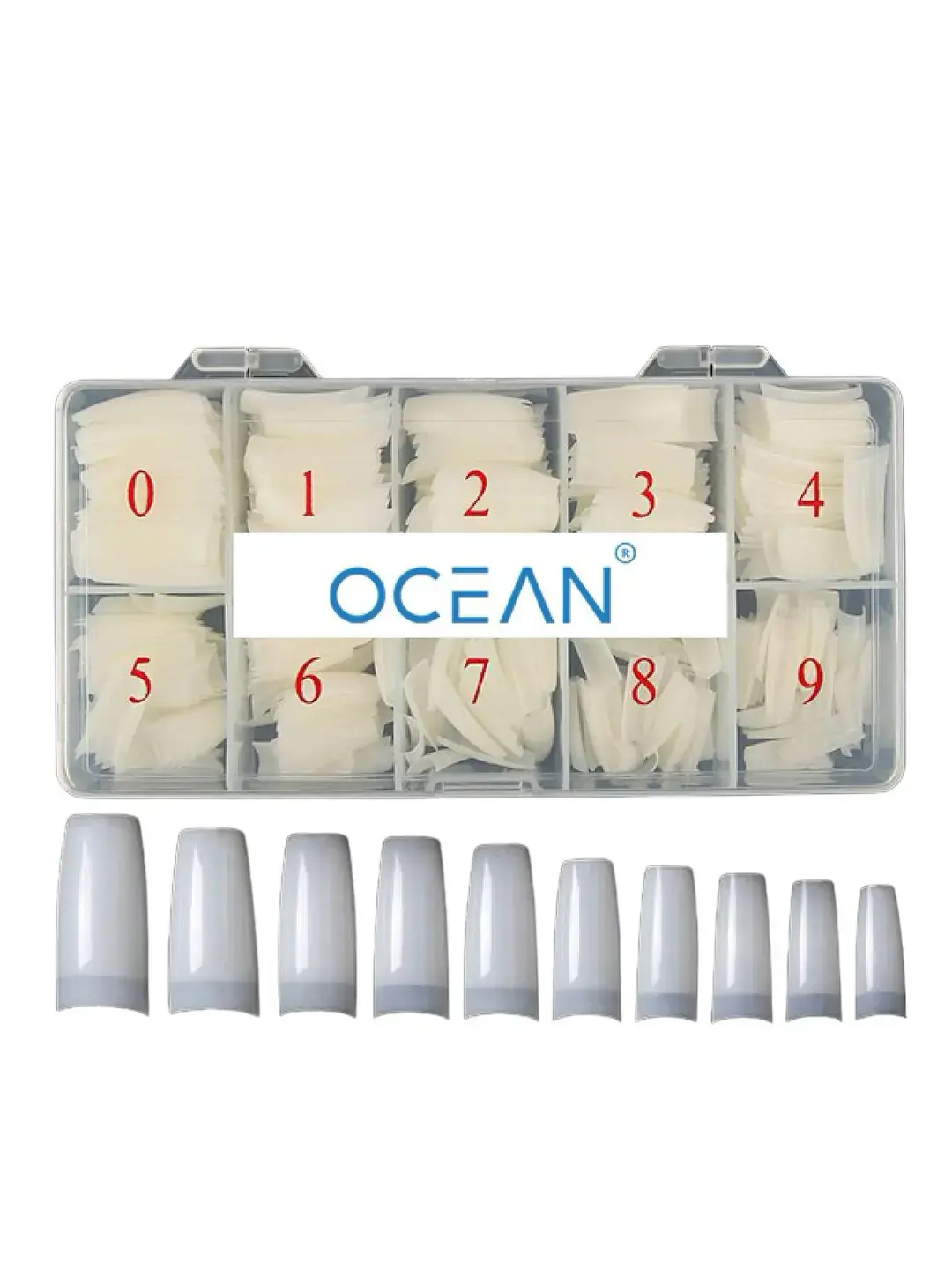 500’lü Kemik Rengi Yarım Ay Tips