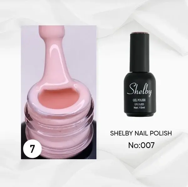 Shelby 15 Ml. 007 Soft Renk Kalıcı Oje