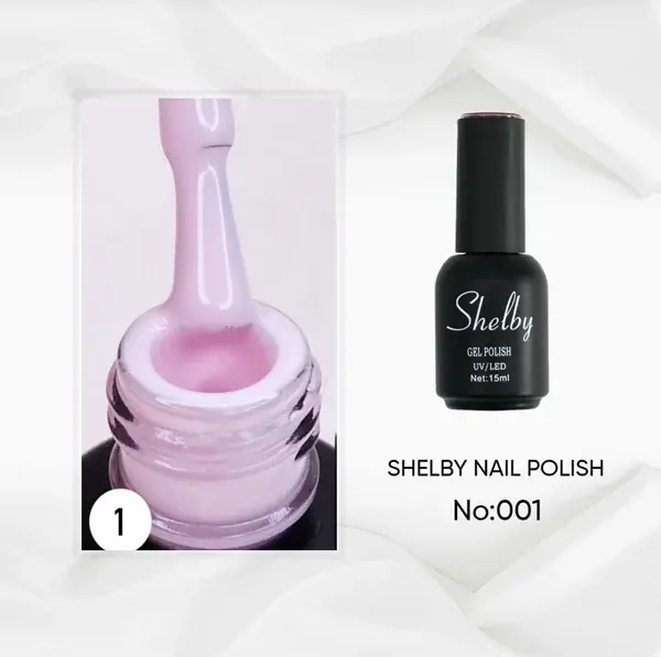 Shelby 15 Ml. 001 Soft Renk Kalıcı Oje