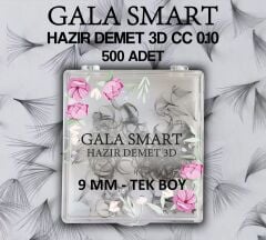 3D Hazır Demet İpek Kirpik 0.10 Cc  9Mm Tek Boy 500'Lü Kutu