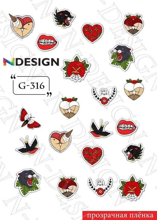 Tnl Professionel Stiker G-316