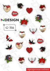 Tnl Professionel Stiker G-316