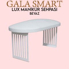Manikür Sehpası Metal Ayaklı Yeni Model - BEYAZ