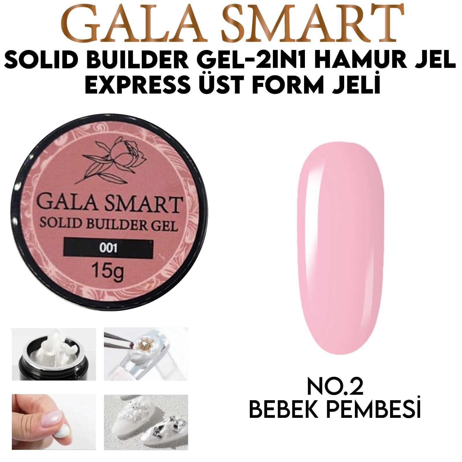 Solid Builder Hamur Jel 15 Gr - No:2