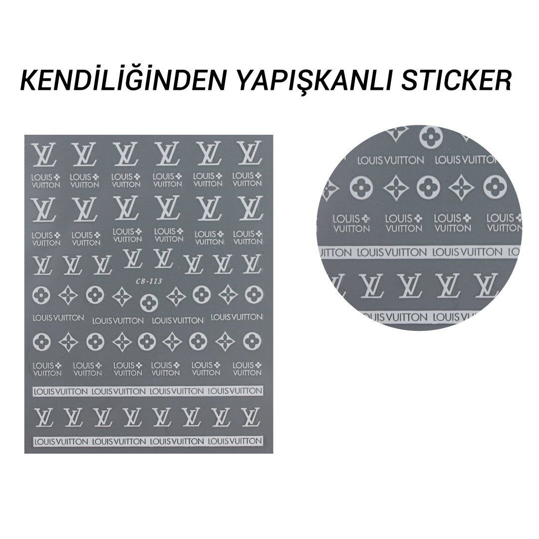 Gala Professional Sticker Cb-113 Beyaz