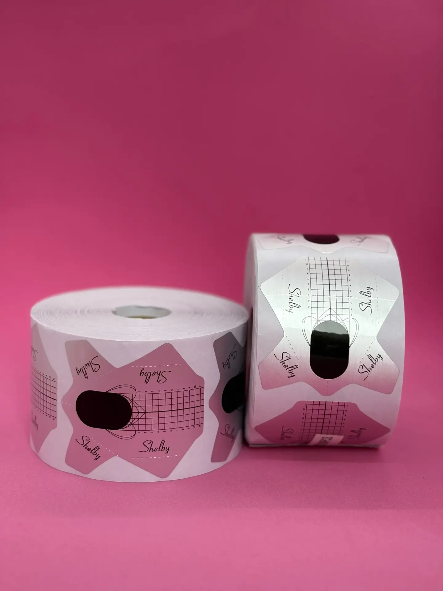 Shelby Protez Tırnak Uzatma Form 500'Lü Alüminyum Şablon