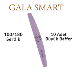 Büyük Mor Baffer sünger Törpü 100/180 Sertlik - 10'lu Paket