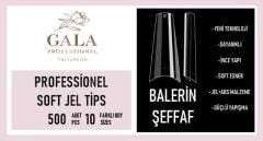 Balerin Protez Tips 500'lü - Şeffaf