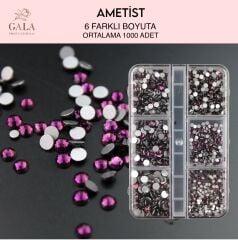 Crystal Taş Ametist 6 Farklı Boyut