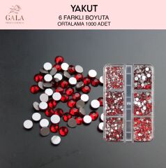 Crystal Taş Yakut 6 Farklı Boyut