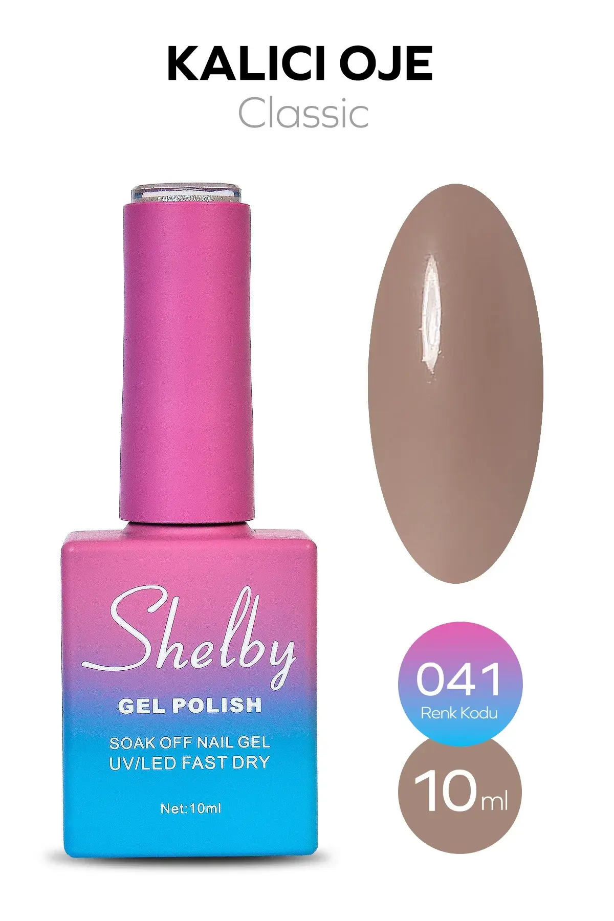 Shelby 10 Ml. A041 Kalıcı Oje