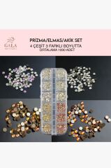 Crystal Taş 12 Li Prizma/Elmas/Akik