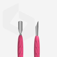 ''Gummy'' Unıq 10 Type 2 Silikon Saplı Tırnak Eti İtici (Dar Yuvarlak + Yamuk İtici)