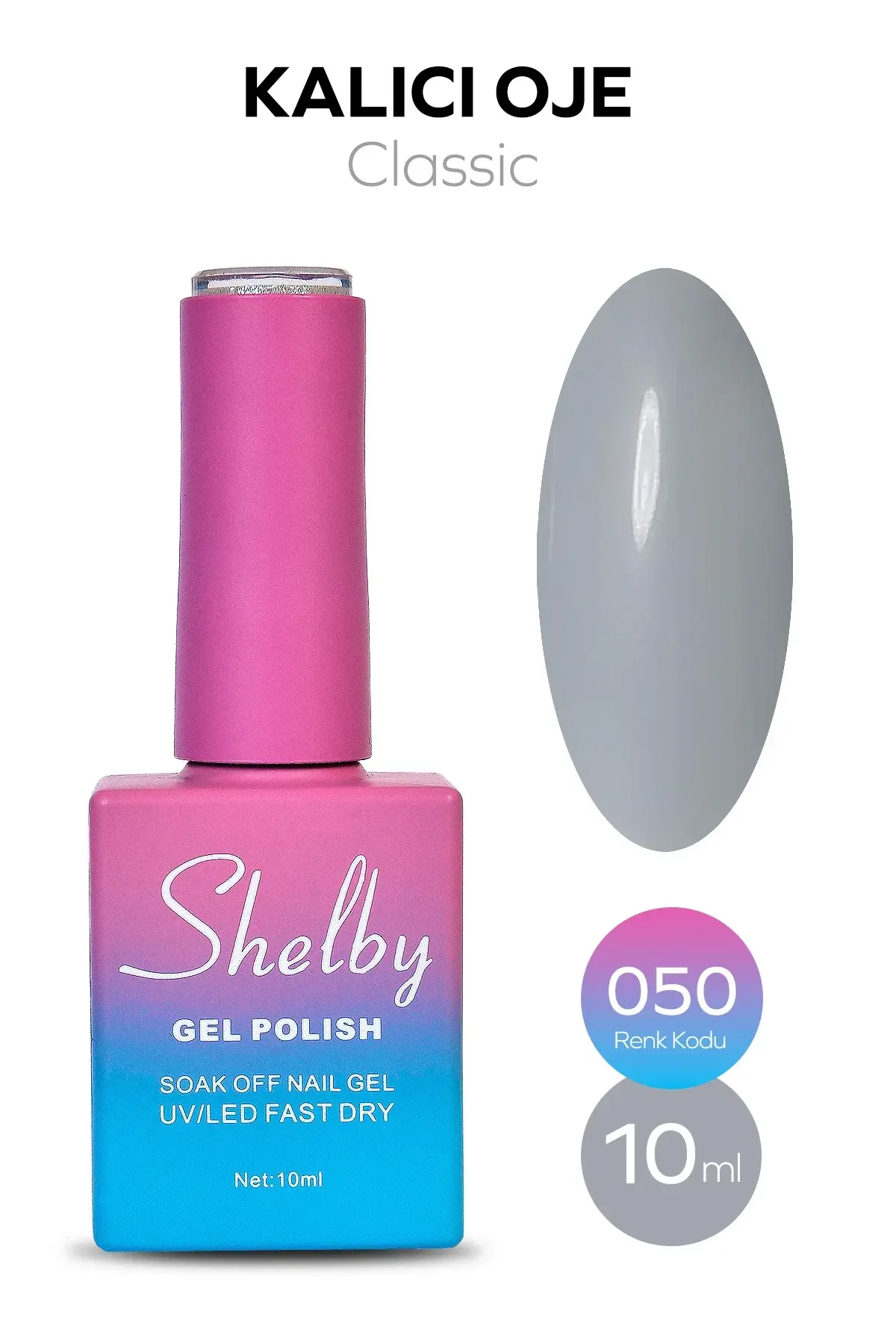 Shelby 10 Ml. A050 Klasık Kalıcı Oje