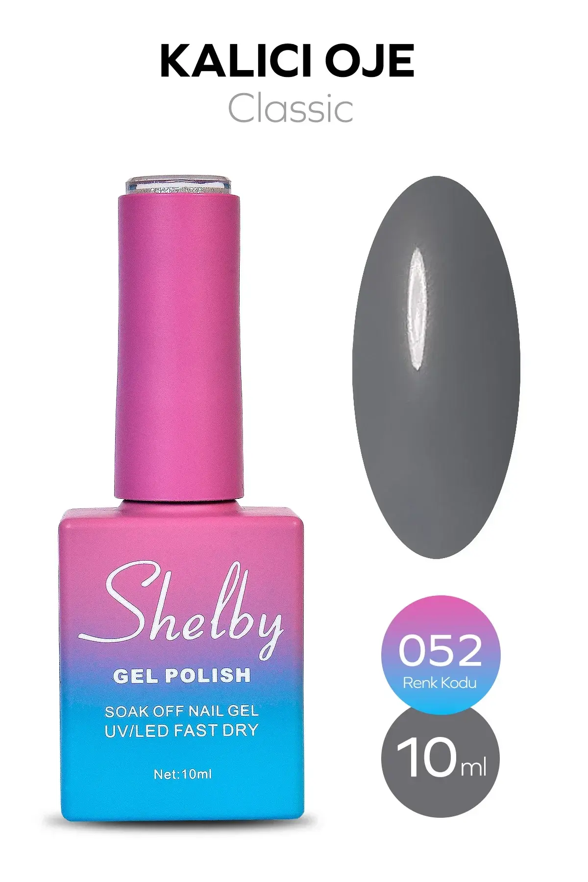 Shelby 10 Ml. A052 Kalıcı Oje