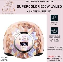 Gala 200W Supercolor Uvled No:2 Altın