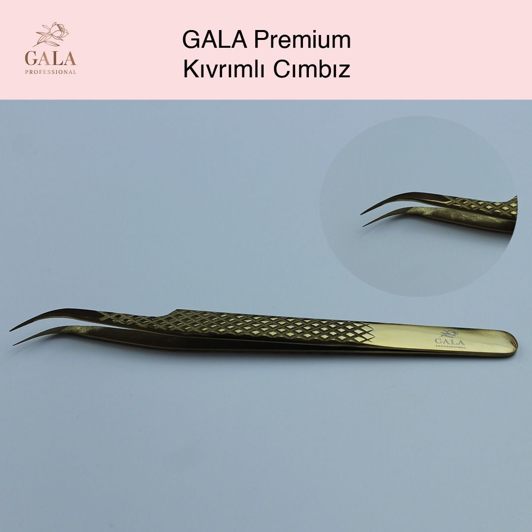 Gala Premium Kıvrımlı Cımbız