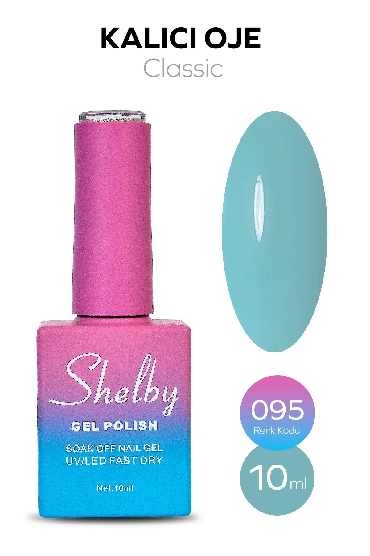 Shelby 10 Ml. A095 Kalıcı Oje