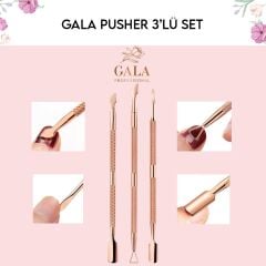 Gala Pusher 3Lü Set (Oje Kazıyıcı Dahil)
