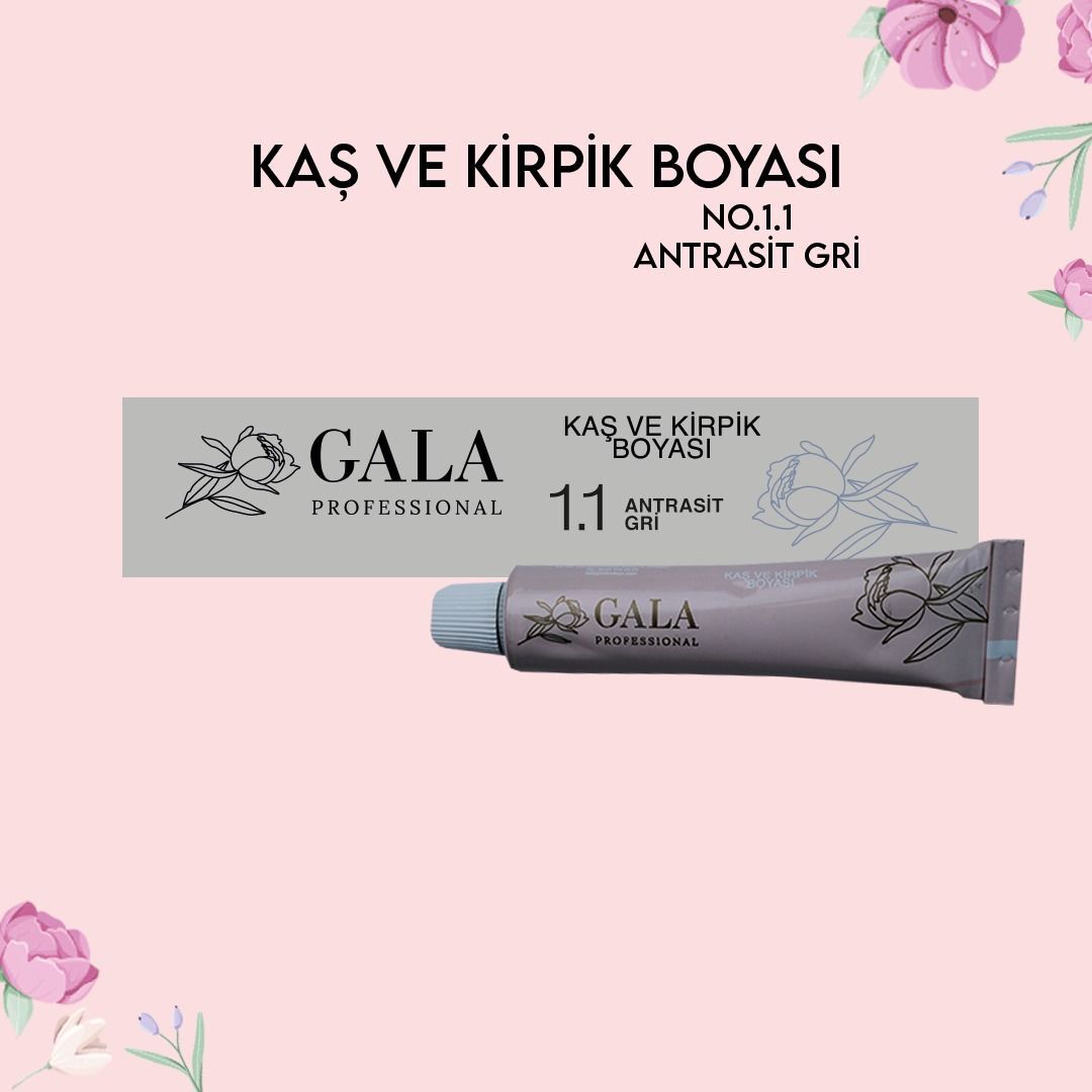 Gala Kaş Kirpik Boyası 15 Ml No:1.1