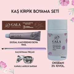 Gala Kaş Kirpik Boyama Seti No:3